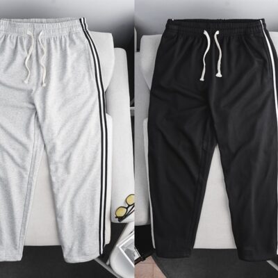 Quần thun dài form ống suông rộng vải cua big size (Mẫu 1)
