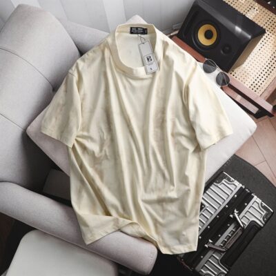 Áo thun chất vải cotton màu kem loàng màu độc lạ bigsize nam 85- 135 kg