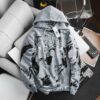 Áo khoác, áo hoodie big size unisex in lụa charm cá tính <130kg